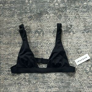 PacSun Black Triangle Bikini Top